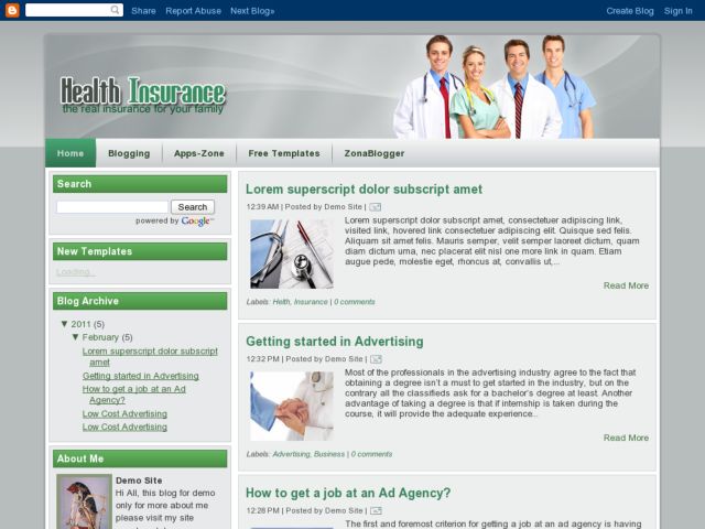 insurance blog template
Health Insurance Blogger Template | Blogger Templates Gallery insurance blog template
Health Insurance Blogger Template | Blogger Templates Gallery